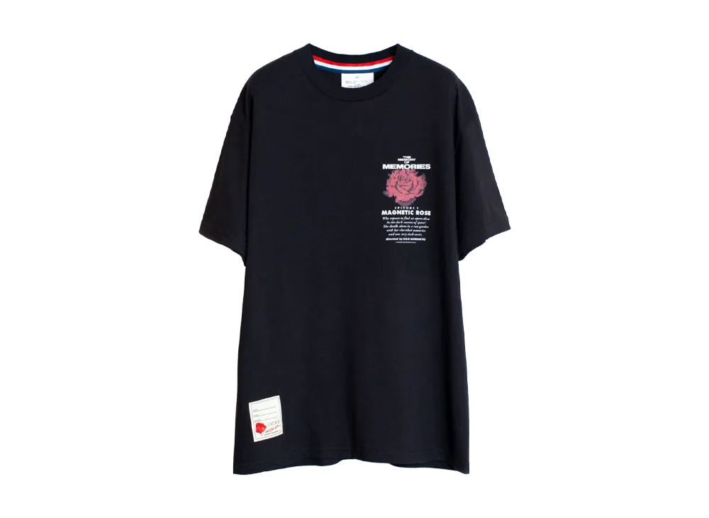 SEVESKIG \ MEMORIES MAGNETIC ROSE02 S/SL Tee "BLACK"