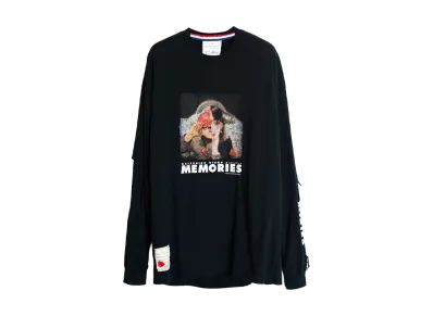 SEVESKIG \ MEMORIES M.V Crush L/SL Tee "BLACK"