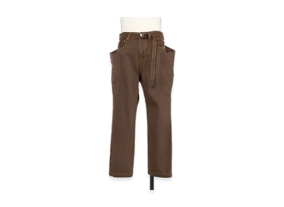 sacai Denim Pants "Brown"