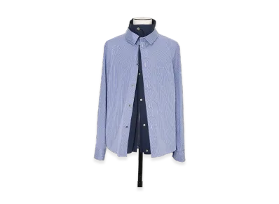sacai Poplin Shirt "Blue Stripe"
