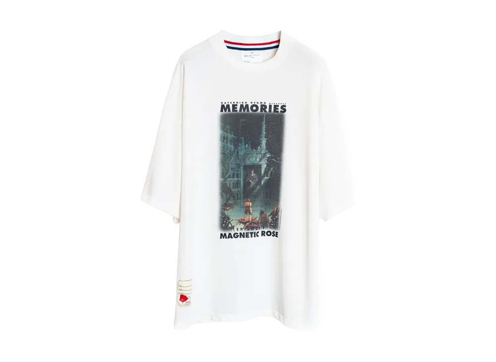 SEVESKIG \ MEMORIES "MAGNETIC ROSE" S/SL Tee "WHITE"