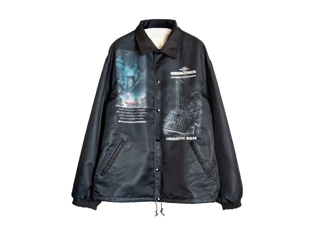 SEVESKIG \ MEMORIES Holom Coach Jacket "MAGNETIC ROSE"