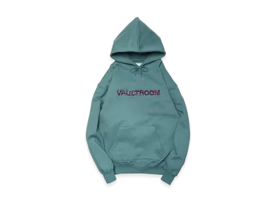 VAULTROOM Cable Logo Hoodie "Dusty Blue"