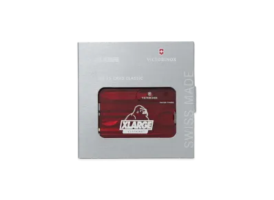 XLARGE x VICTORINOX Swiss Card "Red"