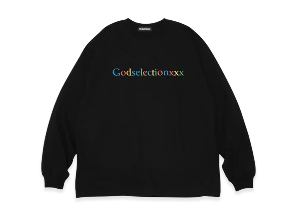 GOD SELECTION XXX Long Sleeve T-Shirt GX-A26-LT-05 "Black"