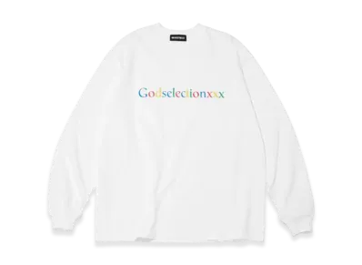 GOD SELECTION XXX Long Sleeve T-Shirt GX-A26-LT-05 "White"