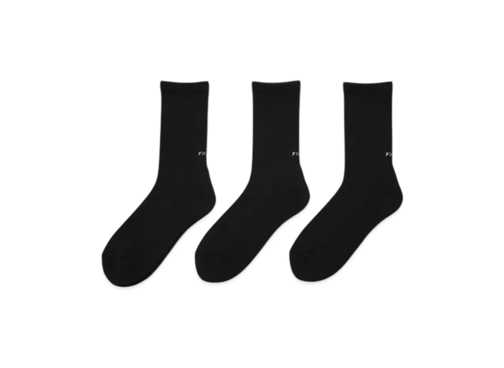 GOD SELECTION XXX Socks (3Piece 1Pack) GX-A26-SO-02 "Black"
