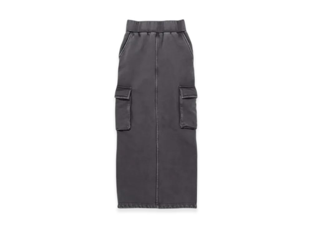 GOD SELECTION XXX Pigment Long Skirt GXL-A26-SK-01 "Black"
