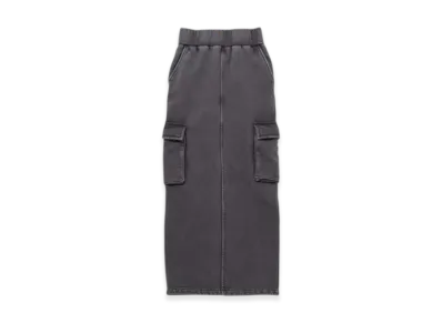 GOD SELECTION XXX Pigment Long Skirt GXL-A26-SK-01 "Black"