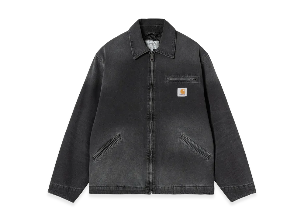 Carhartt WIP OG Detroit Jacket "Black(Grind Wash)"