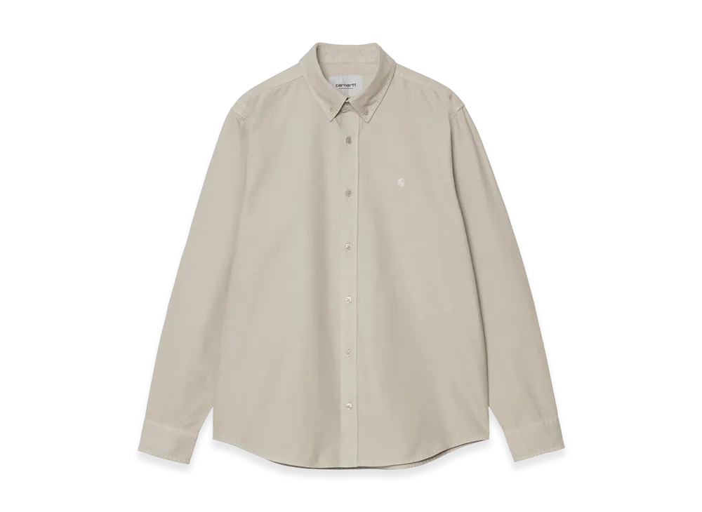 Carhartt WIP L/S Bolton Shirt "Puddle(Garment Dyed)"