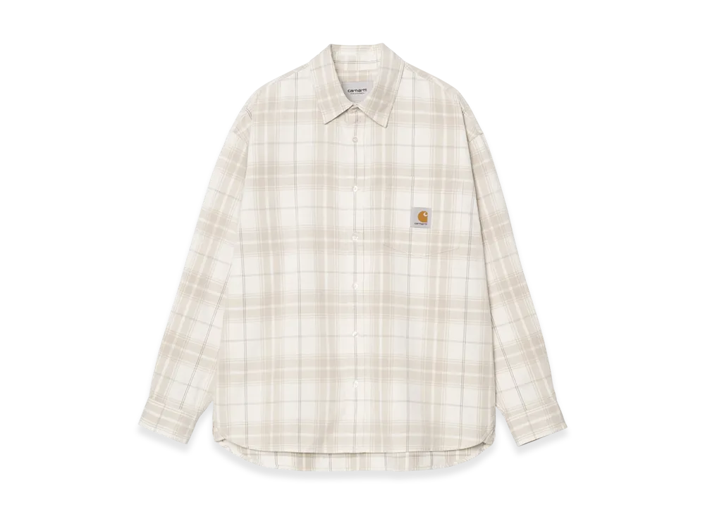 Carhartt WIP L/S Wilber Shirt "Wilber Check/Natural"