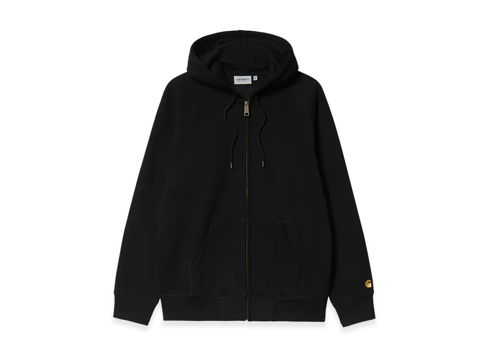 Carhartt WIP Hooded Chase Jacket "Black/Gold"
