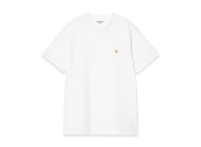 Carhartt WIP S/S Chase T-Shirt "White/Gold"
