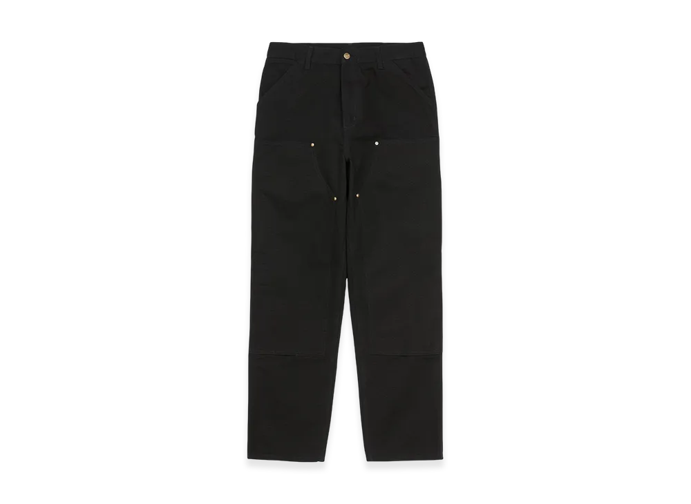 Carhartt WIP Double Knee Pant "Black(Rinsed)"