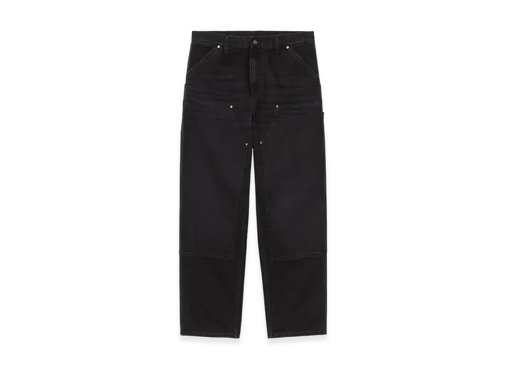 Carhartt WIP Double Knee Pant "Black(Grind Wash)"