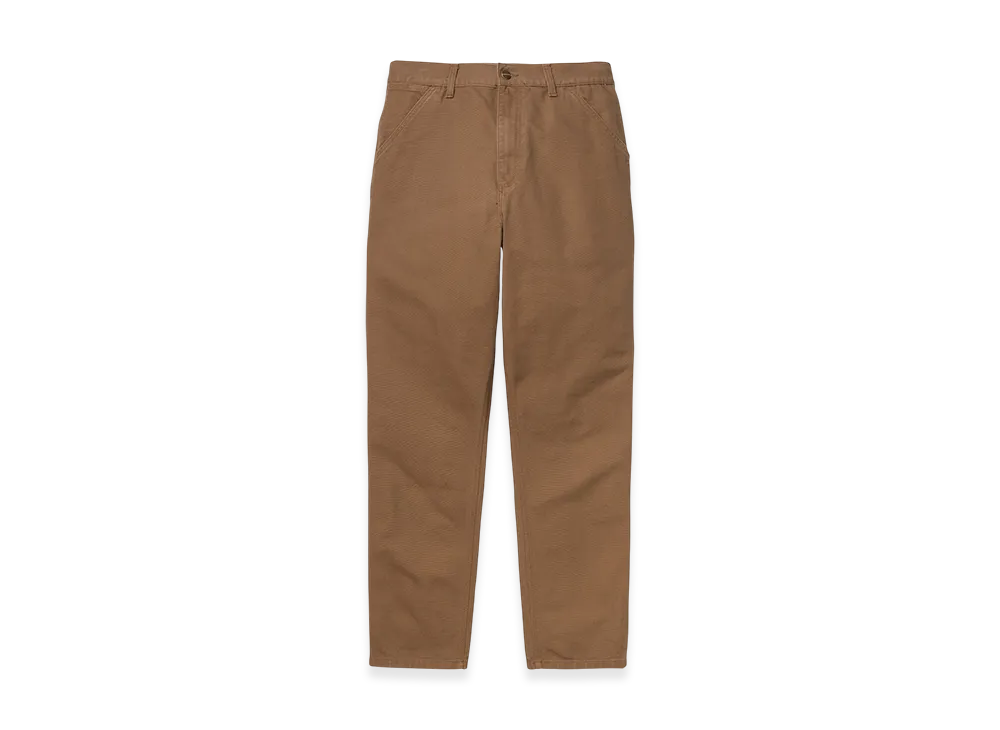 Carhartt WIP Single Knee Pant "Hamilton Brown(Rinsed)"