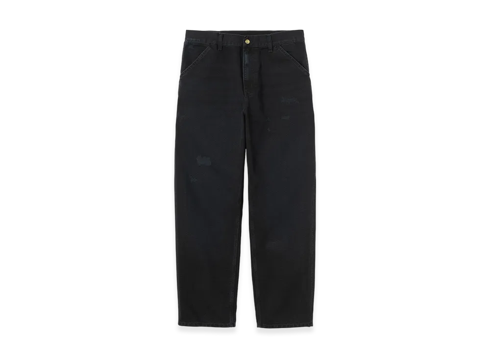 Carhartt WIP Single Knee Pant "Black(Grind Wash)"