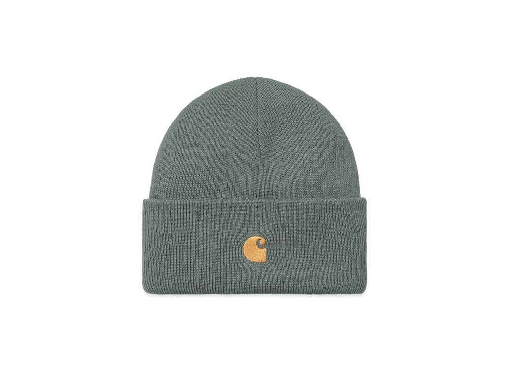 Carhartt WIP Chase Beanie "Velvet Green/Gold"