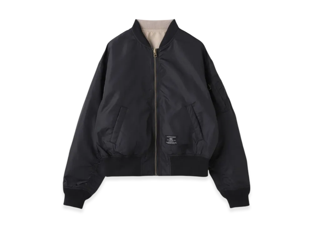 RHC Ron Herman x ALPHA INDUSTRIES Reversible MA-1 "Black"