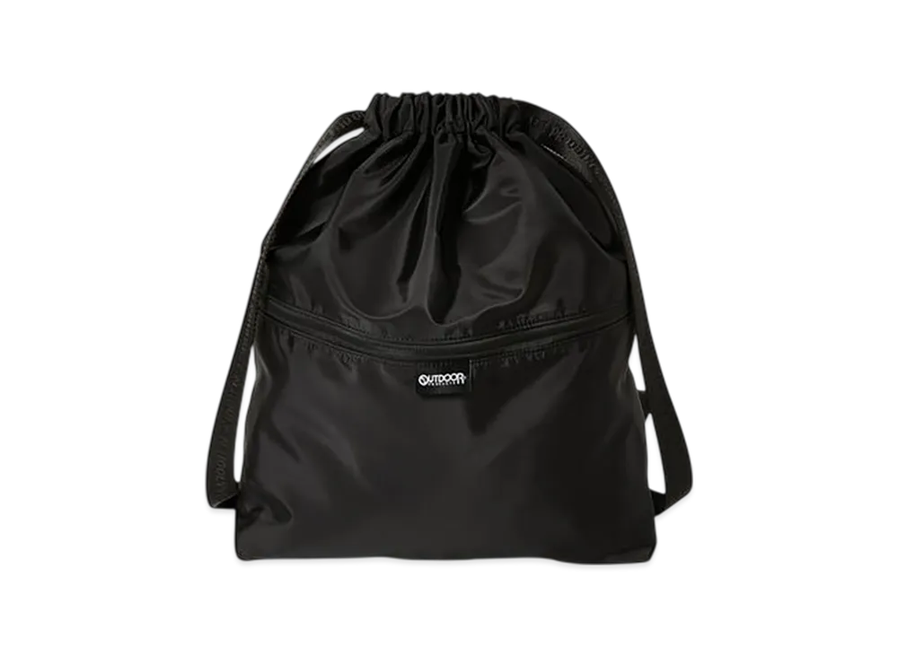N.HOOLYWOOD COMPILE x OUTDOOR PRODUCTS Drawstring Backpack "Black"