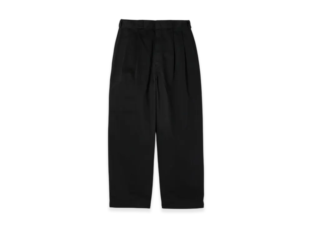 N.HOOLYWOOD COMPILE x Dickies 2Tucks Trousers "Black"
