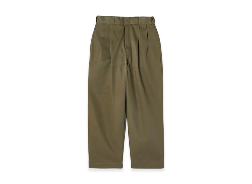 N.HOOLYWOOD COMPILE x Dickies 2Tucks Trousers "Khaki"