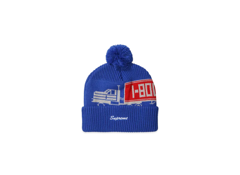 Supreme 18-Wheeler Beanie "Blue"