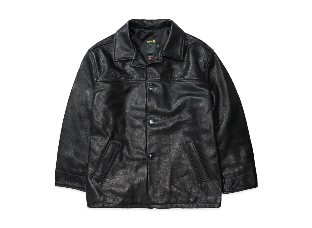 シュプリーム ショット レザー カー コート "ブラック"