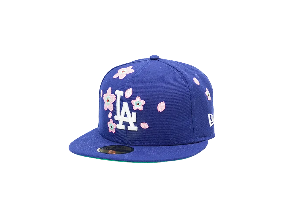 Takashi Murakami x MLB World Tour Tokyo Series 2025 New Era 59Fifty Dodgers Fitted Hat "Blue"