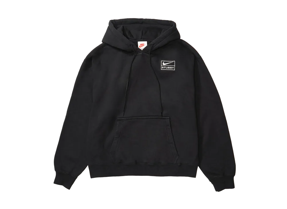 Stussy x Nike NRG Washed Hoodie (Asia Size) "Black" DN4029-010
