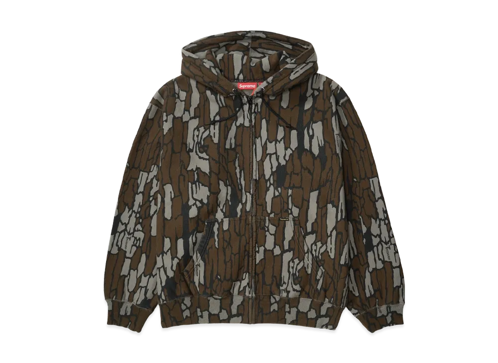 シュプリーム ワーク ジップアップ フーデッド スウェットシャツ "カモ"
