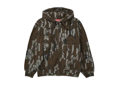 Supreme Work Zip Up Hooded Sweatshirt "Camo"