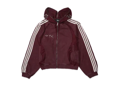 adidas x Thug Club Team Geist Zip-Up Hoodie "Maroon"