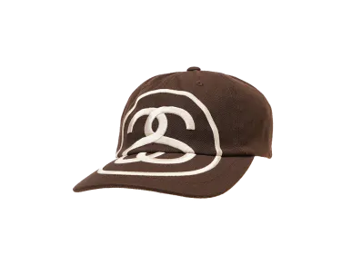 Stussy Low Pro Big Link Snapback "Brown"