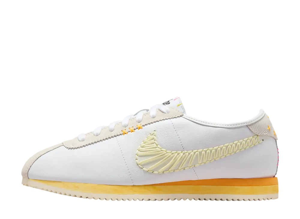 ナイキ ウィメンズ コルテッツ レザー "ホワイト/ココナッツミルク"