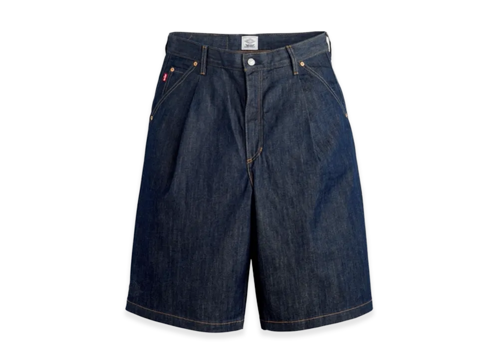 ナイキ ジョーダン x リーバイス バギーデニムショーツ "リンスドインディゴ"