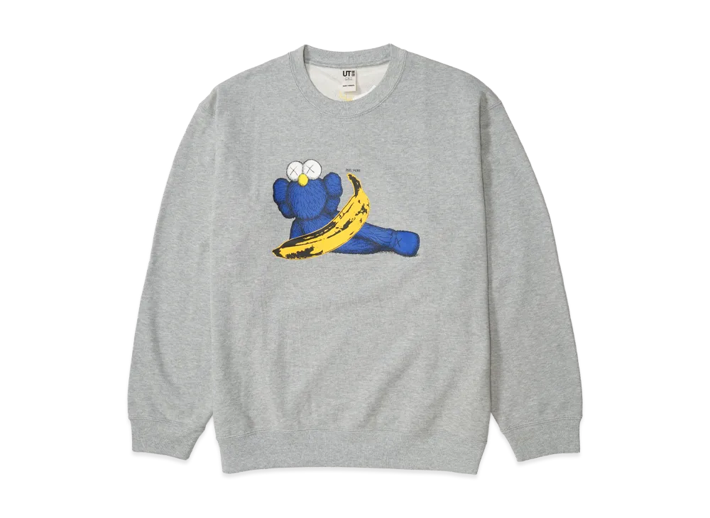 Uniqlo x KAWS x WARHOL Sweatshirts "Gray"