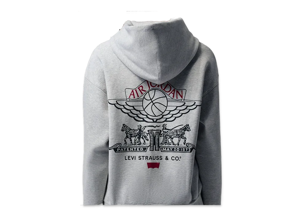 Nike Jordan x LEVI'S Heavyweight Fleece Zip Hoodie 