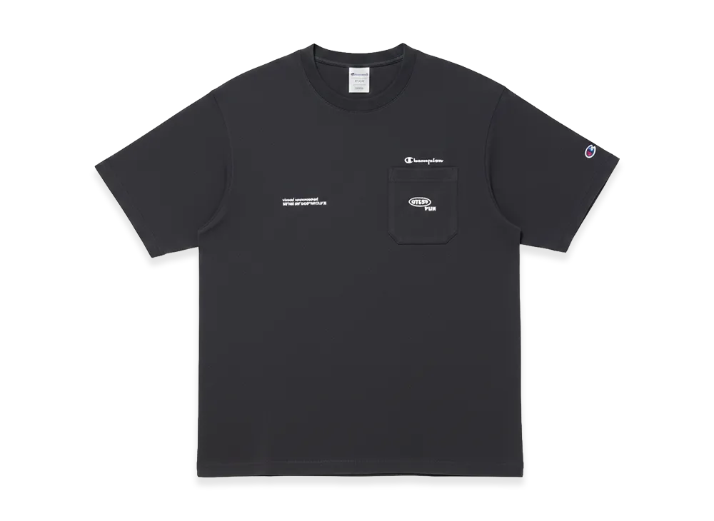 WTAPS x Champion Academy / SS / Cotton "Black"