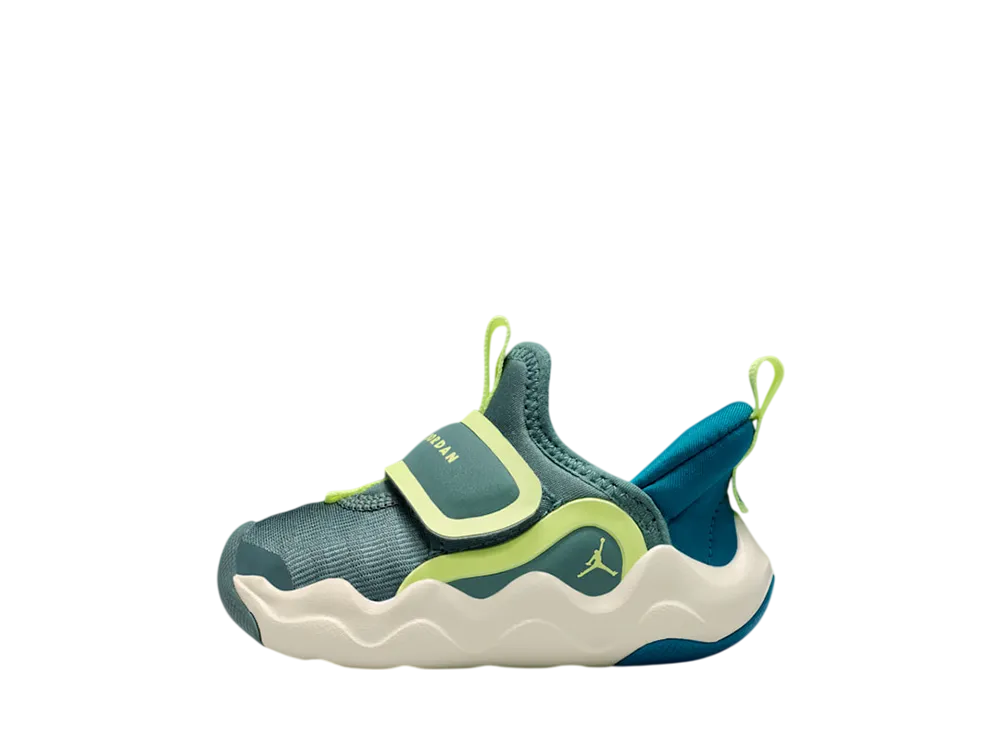ナイキ TD ジョーダン 23/7.2 イージーオン "アスタ/グリーンアビス/シーグラス/ライトレモンツイスト" (キッズ)