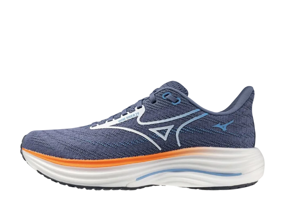 ミズノ ウエーブライダー29 "ブルーグレー/ホワイト/オレンジ"