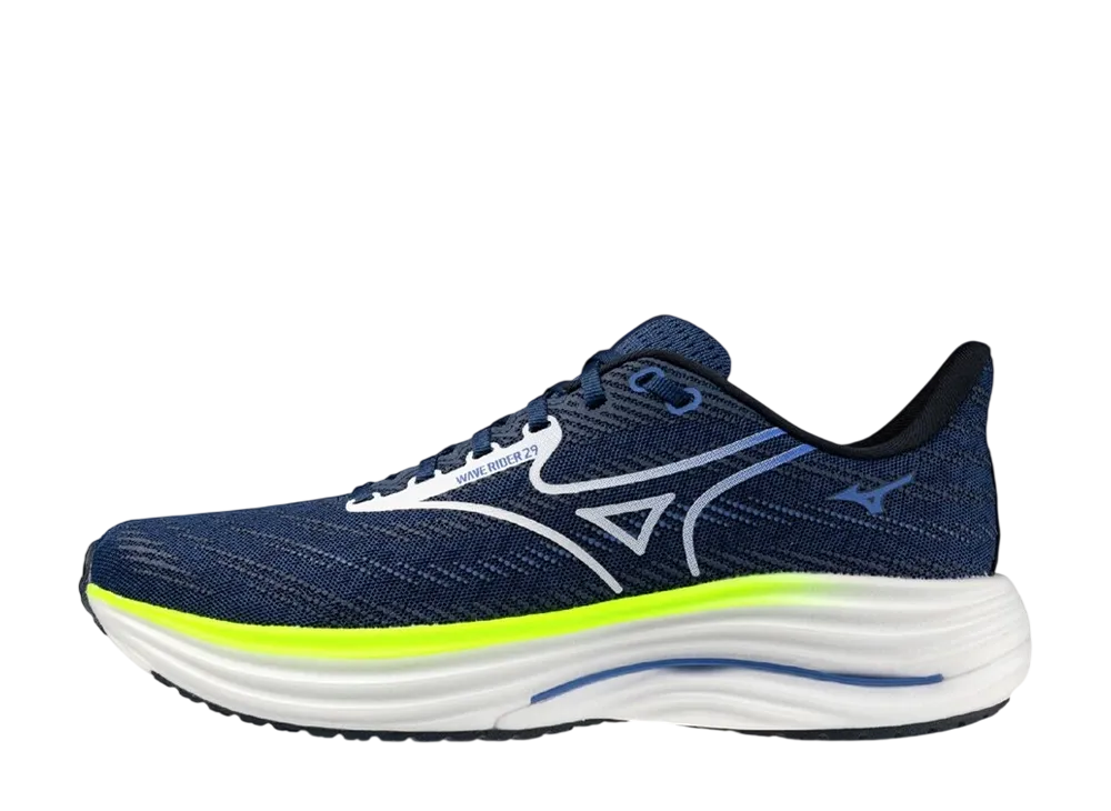 ミズノ ウエーブライダー29 "ネイビー/ホワイト/イエロー"