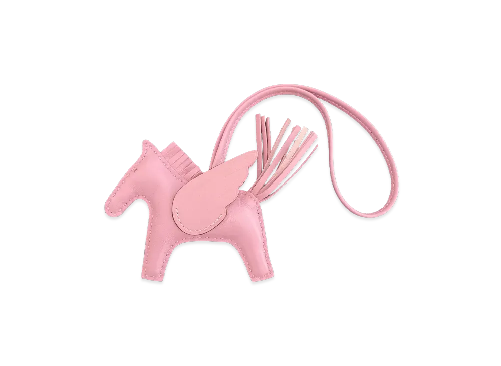 Hermes Rodeo Pegasus PM Charm "Mauve Sylvestre"
