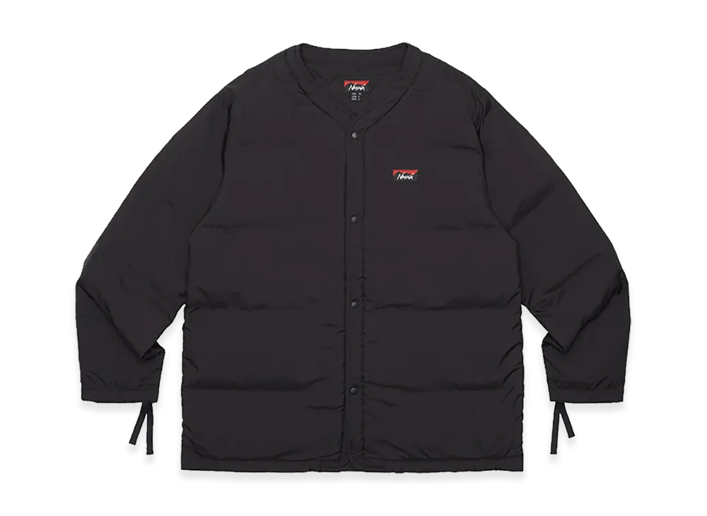 NANGA x Nujabes Inner Down Cardigan "Black"