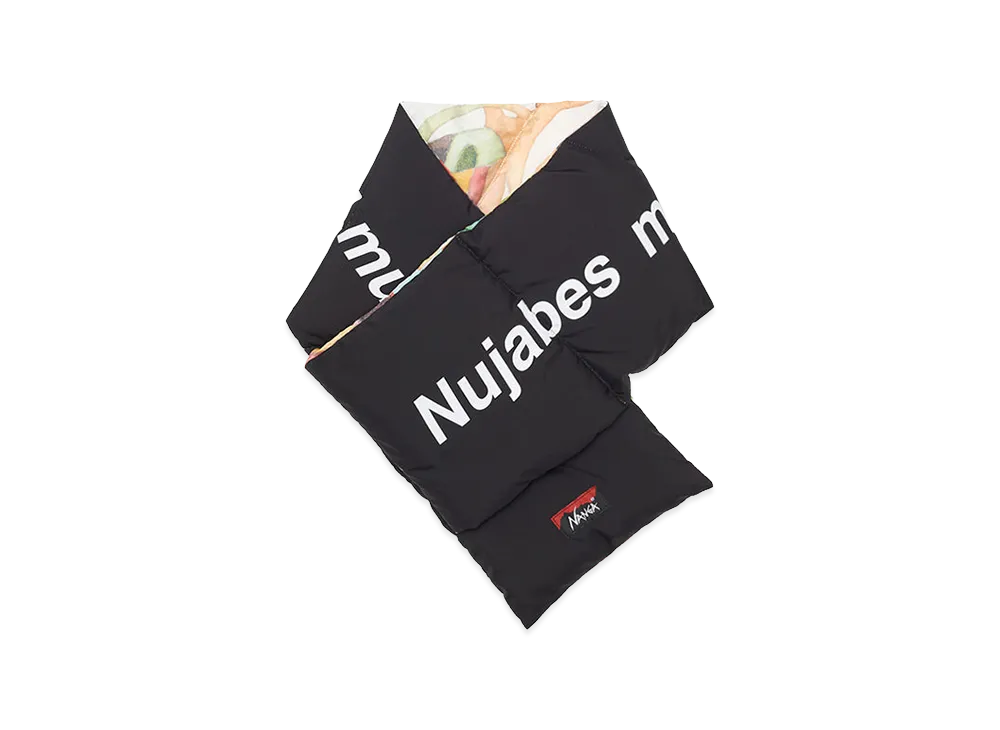 NANGA x Nujabes Down Muffler "Black"