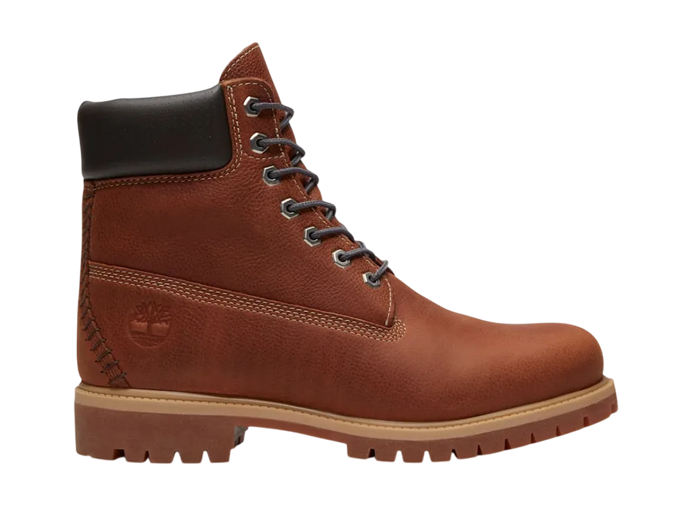 ティンバーランド プレミアム 6インチ ウォータープルーフ ブーツ "ラスト/ダークグレー"