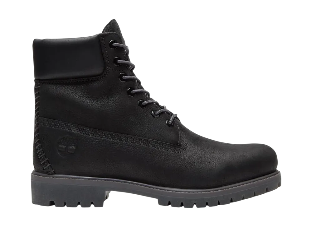 ティンバーランド プレミアム 6インチ ウォータープルーフ ブーツ "ブラック/ライトベージュ"