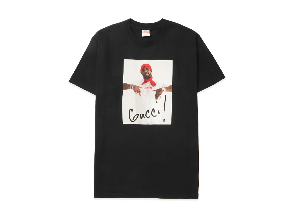 シュプリーム グッチ メイン Tシャツ "ブラック"