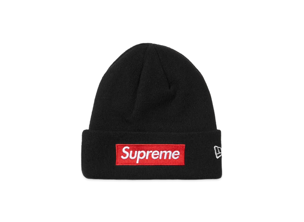 シュプリーム ニューエラ ボックス ロゴ ビーニー "ブラック"